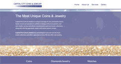 Desktop Screenshot of capitalcitycoinsandjewelry.com